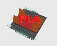 PLA - Ladegerät in der Mitte