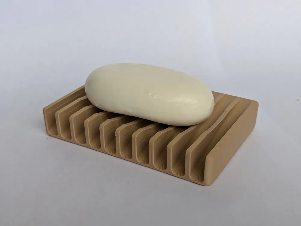 Soap dish (always dry soap) by Vasichkin MakerWorld: Download Free 3D ...