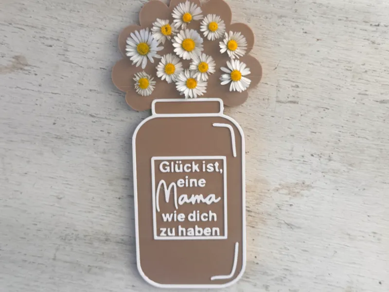 Steckblume Mama 