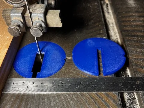 Durex 14" bandsaw throat plate