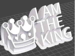 "I Am The King" Parametric Model