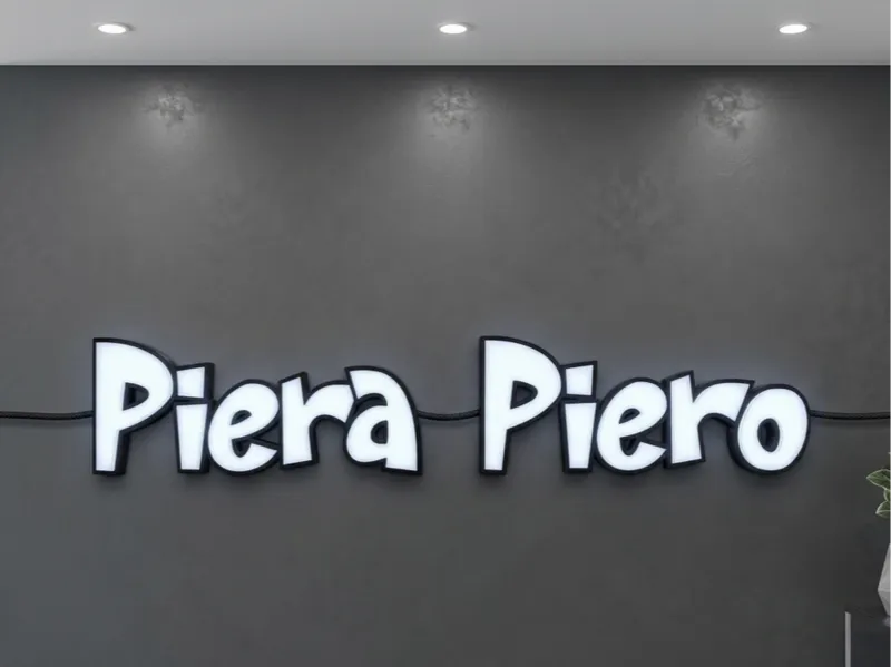 Insegna Led Nome 3D-Custom Lightbox-Piero & Piera