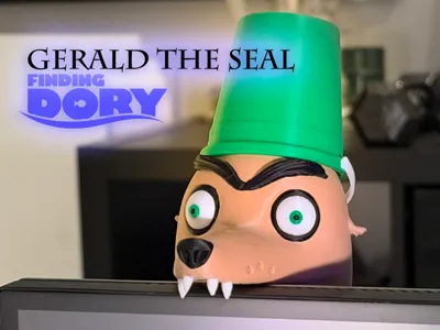 Gerald The Seal Monitor Buddy (Finding Dory)