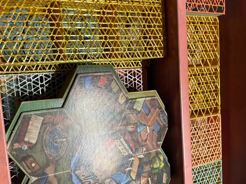 Haunted Lands insert vertical storage fast setup