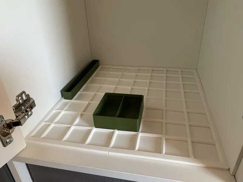 Gridfinity for Kallax insert with door