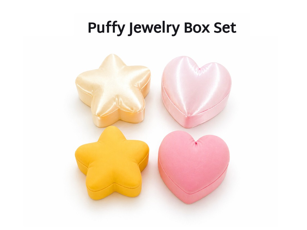 Puffy Jewelry Box Set