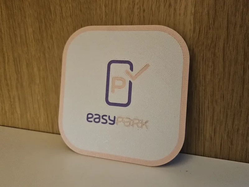 EasyPark sign customizable