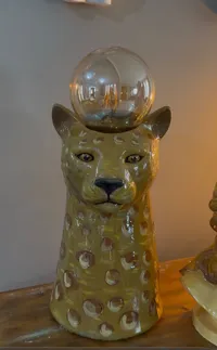 Vase silhouette de jaguar — photo 4