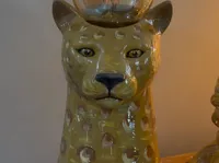 Vase silhouette de jaguar — photo 1