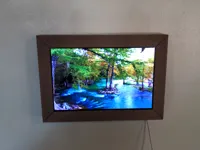 Landscape, wall mount (wood grain)