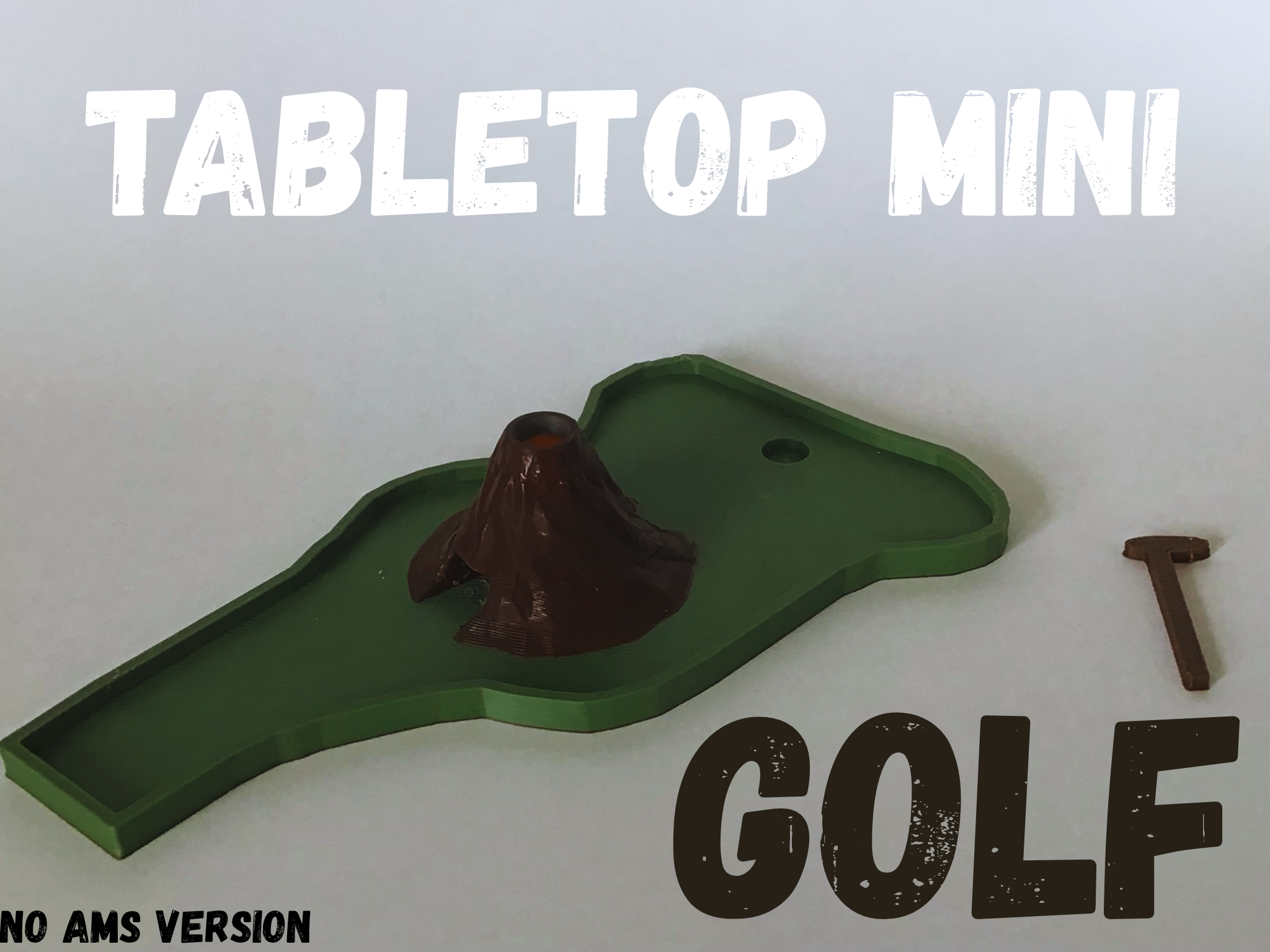 Miniatura 4 do modelo 3D Tabletop mini golf #1