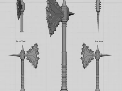 The Fractal Cleaver (Recursive Axe)