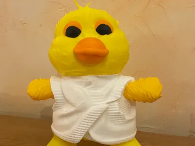 plush chick judoka