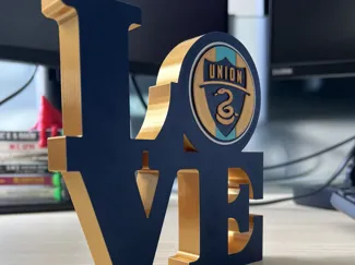 Philadelphia Union Love Sign