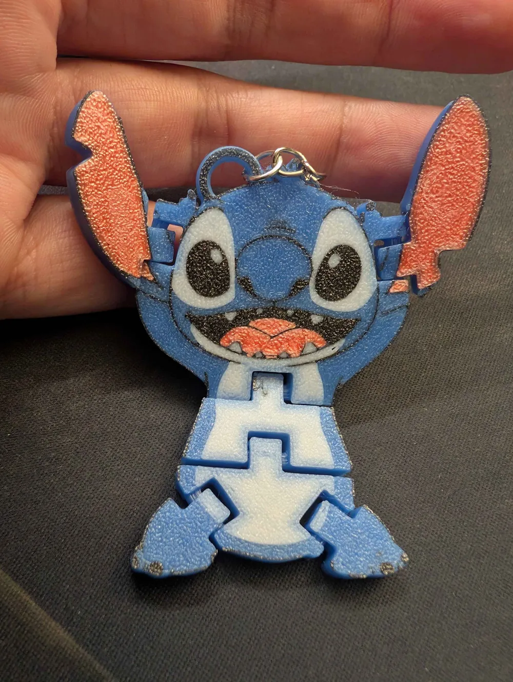 Flexi Stitch Multi-color Keychain - Free 3D Print Model - MakerWorld