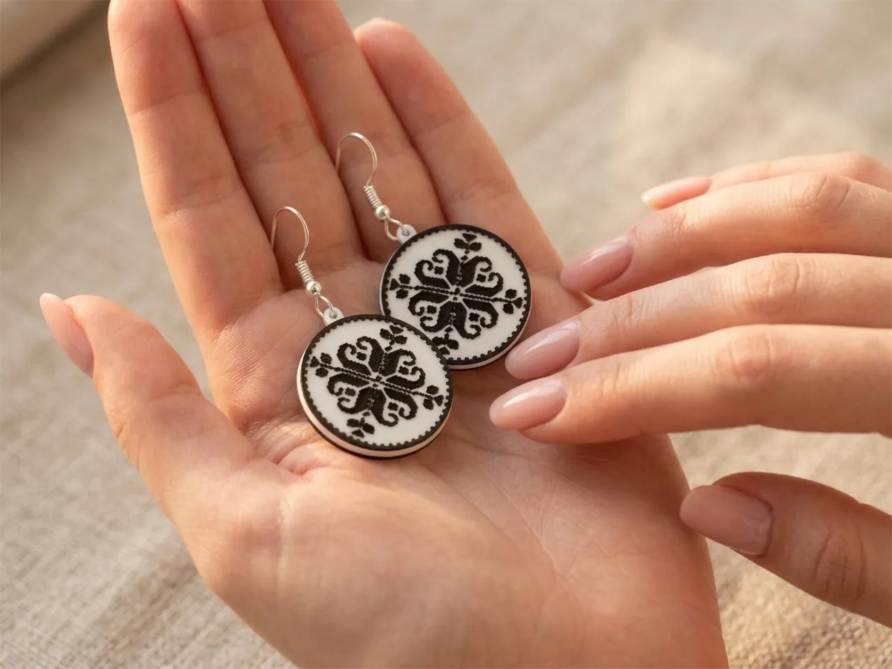 Slavic Soul, Elegant, design Earrings (No AMS!) view 2