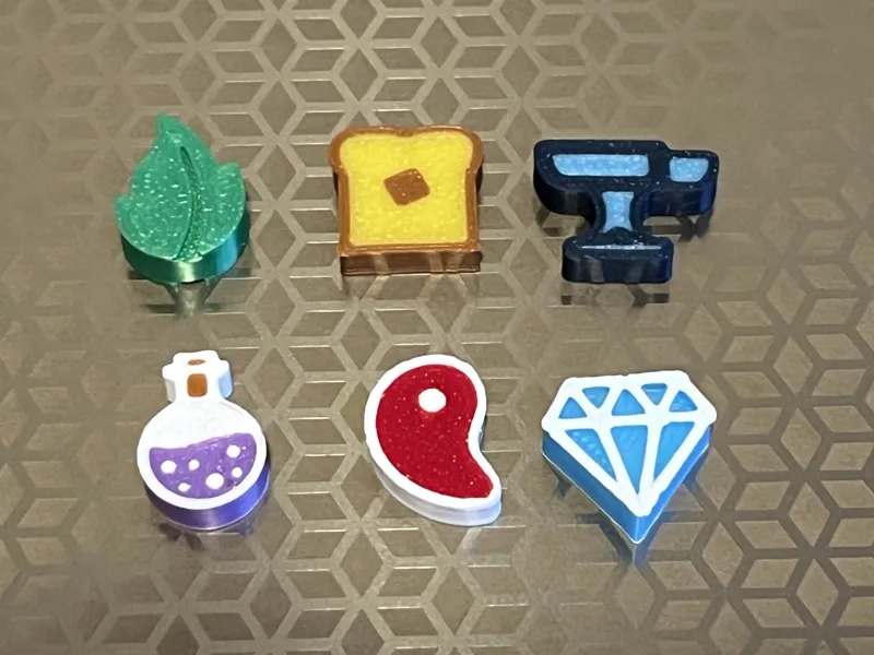 Flamecraft Resource Tokens