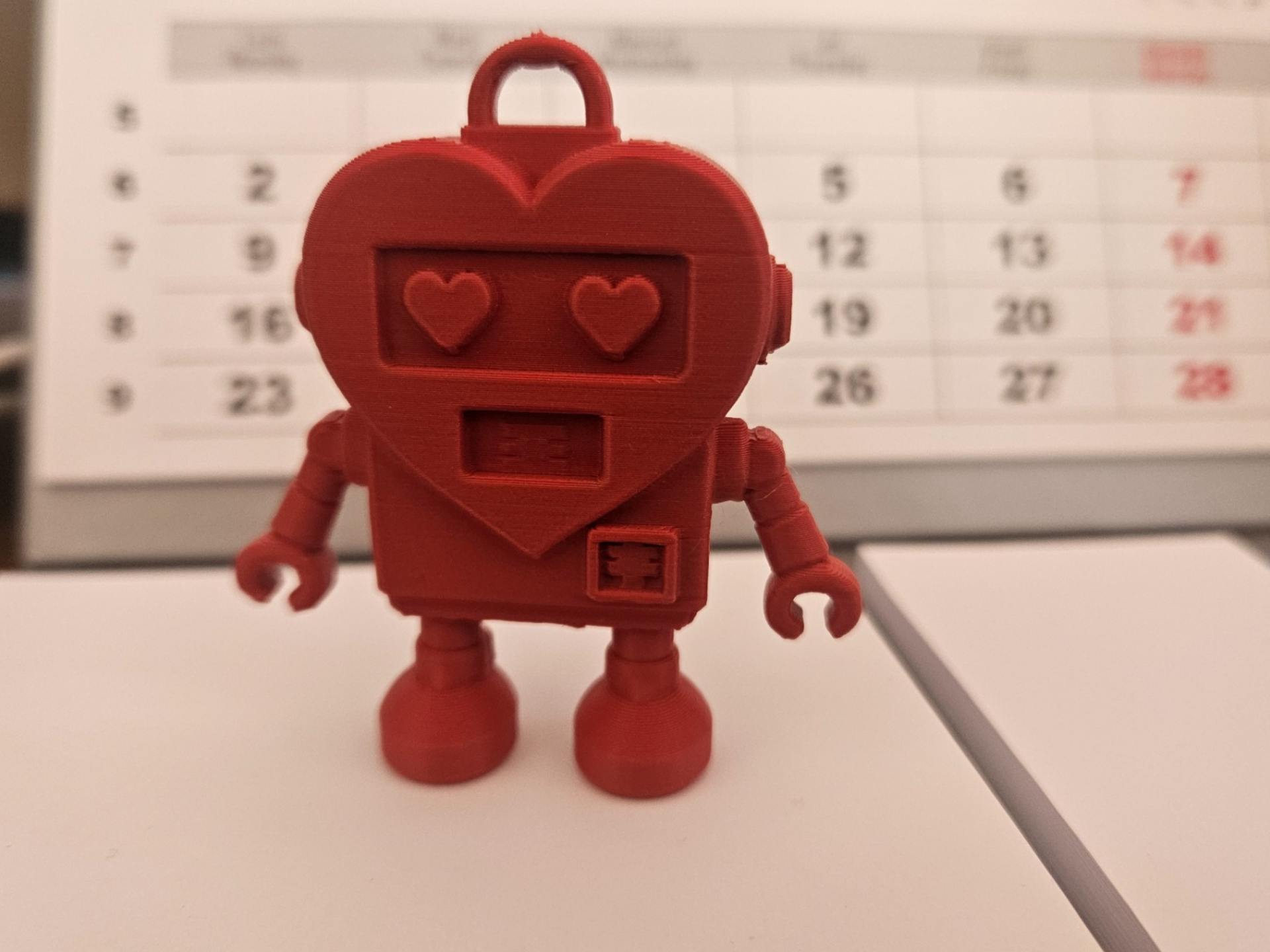 HeartBot Keychain