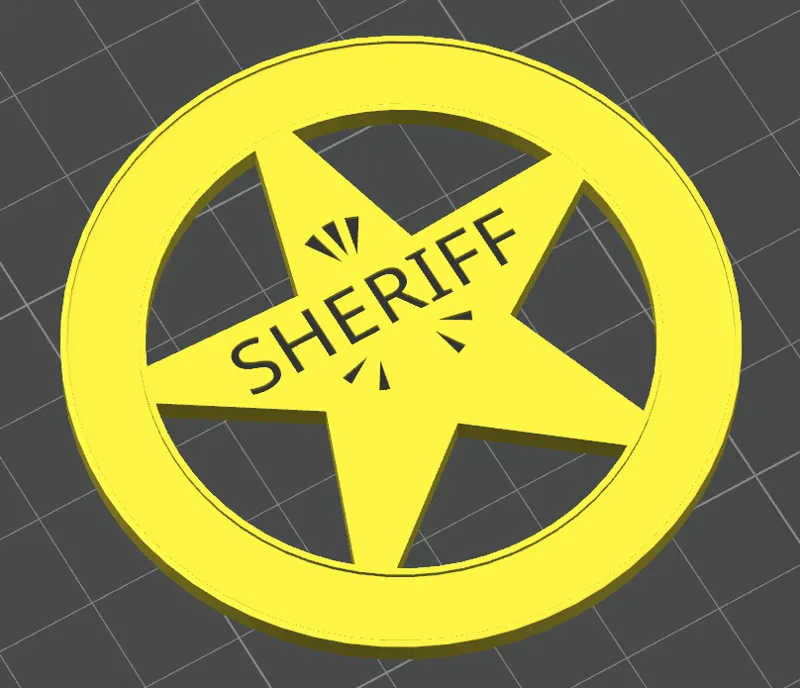 Sheriff Badge