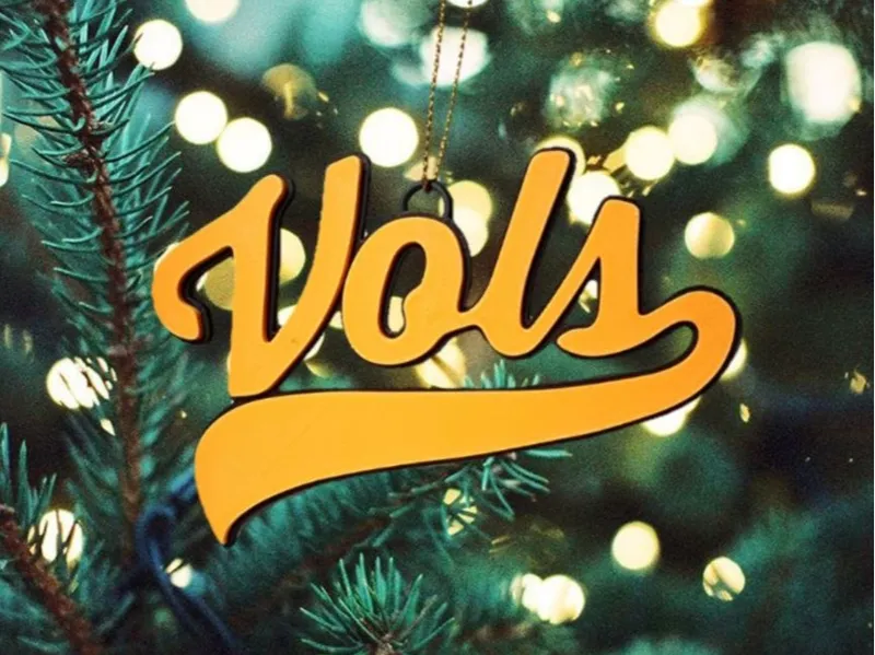 Tennessee Vols Christmas Ornament 