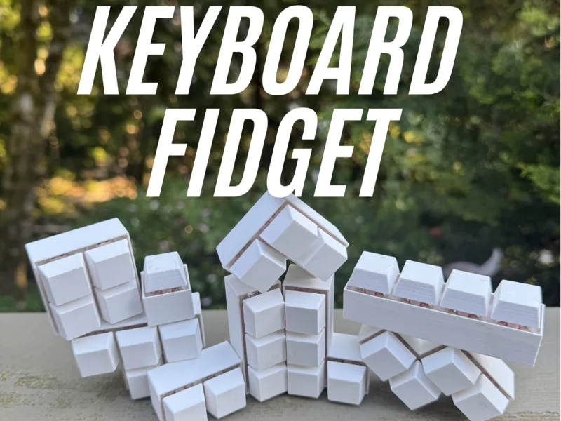 Keyboard fidget