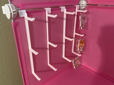 Hooks for Grid Storage Organizer Shelf