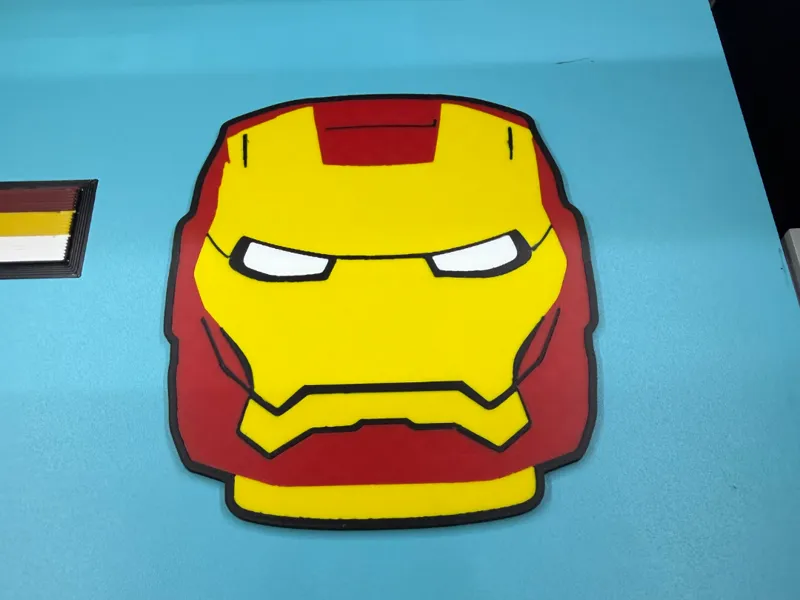 Ironman brick minifig coaster/wallart