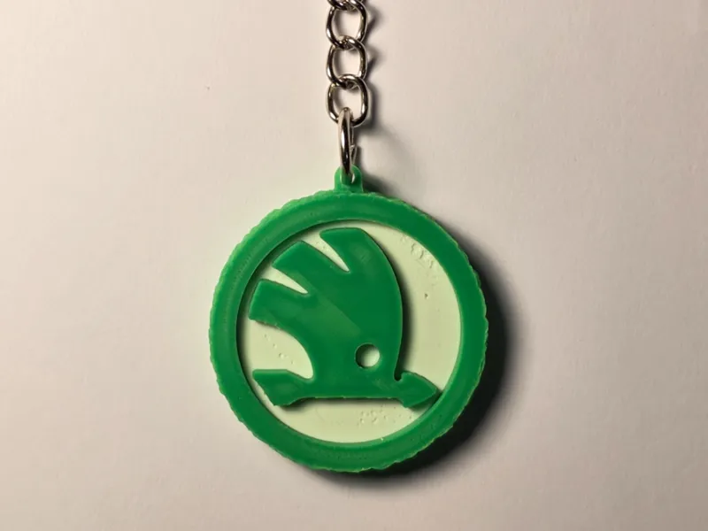 Škoda keychain