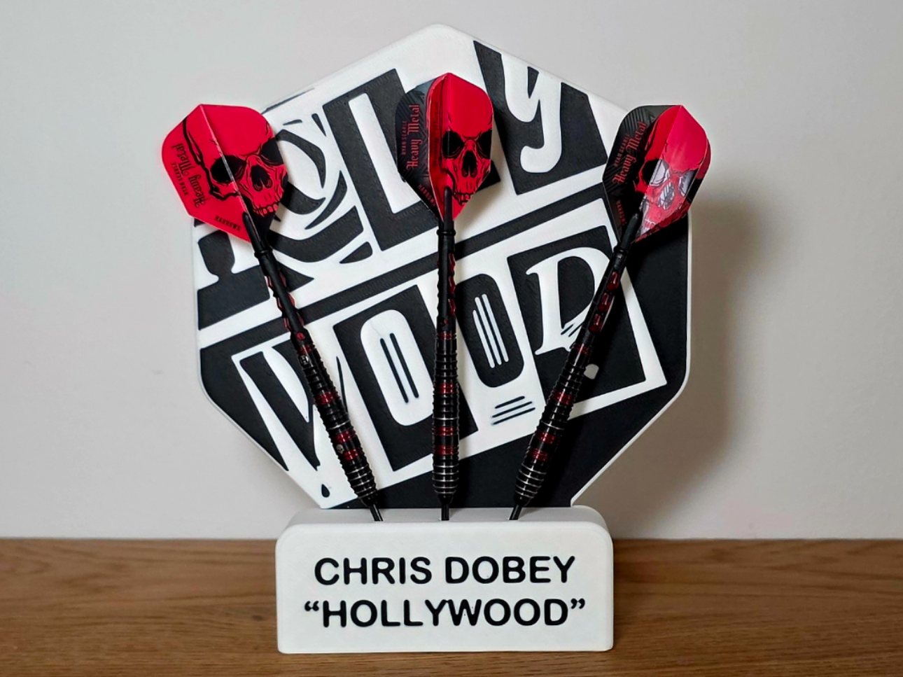 Chris Dobey "Hollywood" Dart Display Stand