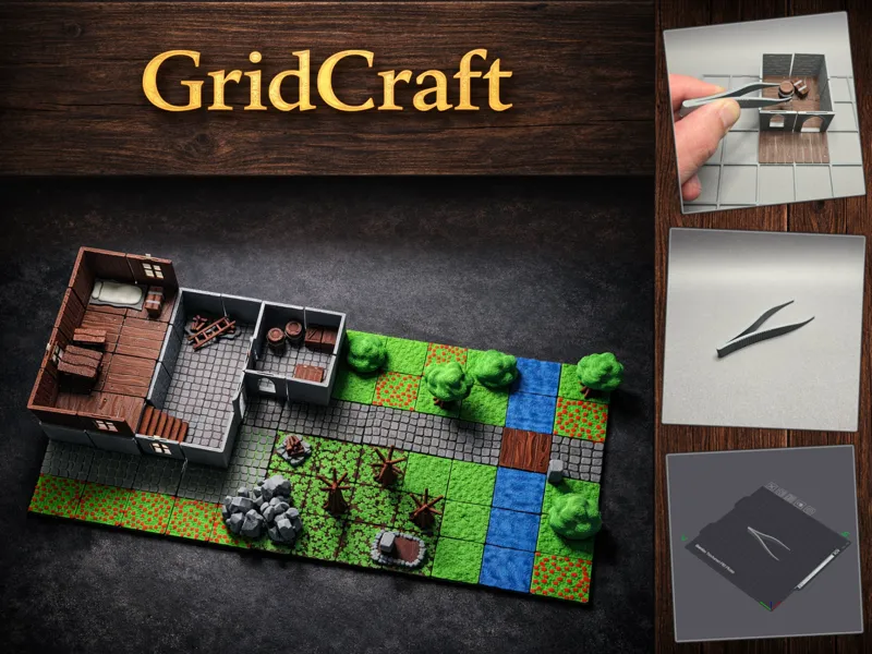 GridCraft – Tweezers