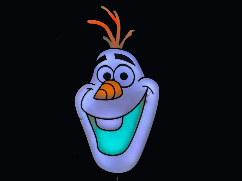 LED Night Light - Olaf from Frozen