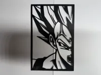 Silhouette murale Dragon Ball (Goku) — photo 2