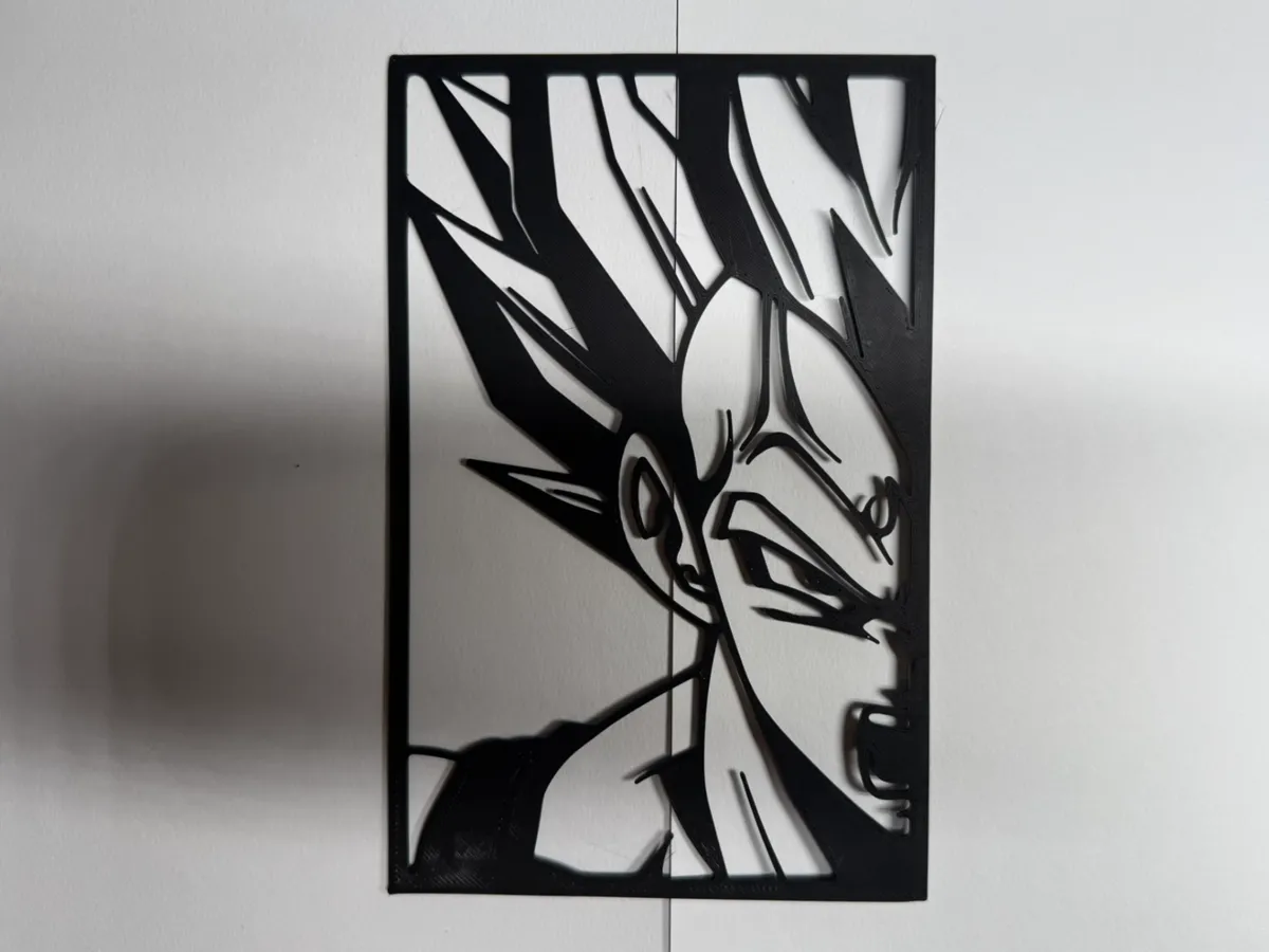 Silhouette murale Dragon Ball (Goku)
