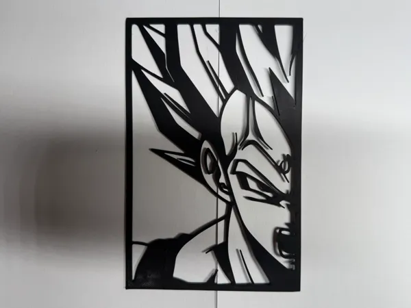 Silhouette murale Dragon Ball (Goku)