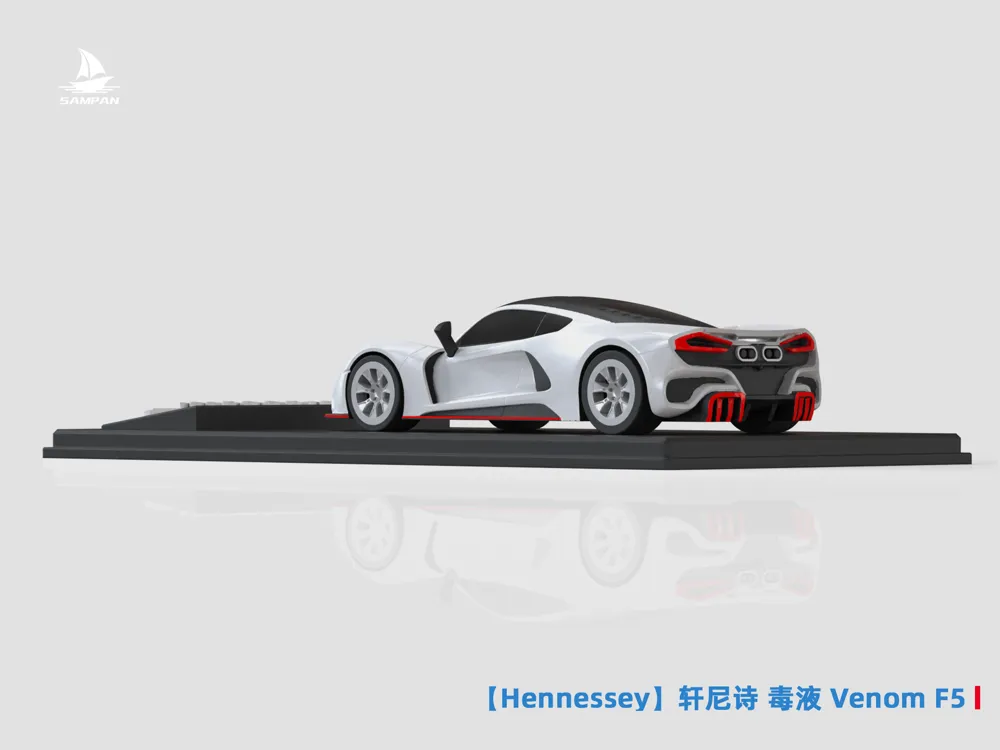 Hennessey】Hennessey Venom F5 1/64 Scale Model Car by SAMPAN棱界复