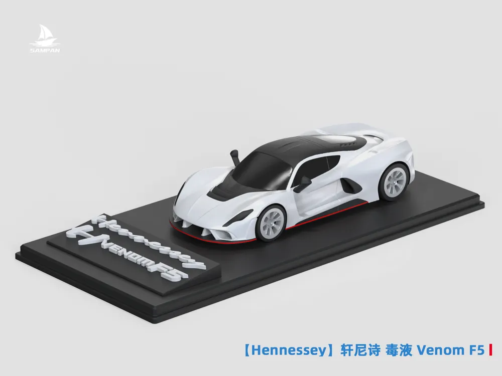 Hennessey】Hennessey Venom F5 1/64 Scale Model Car by SAMPAN棱界复