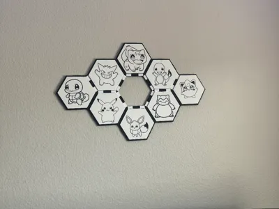 MagHex — Modular Magnetic Hex Wall Tiles