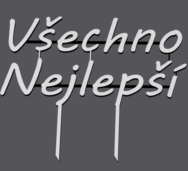 Všechno nejlepší for cake