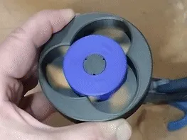 Moteur pneumatique à pistons radiaux