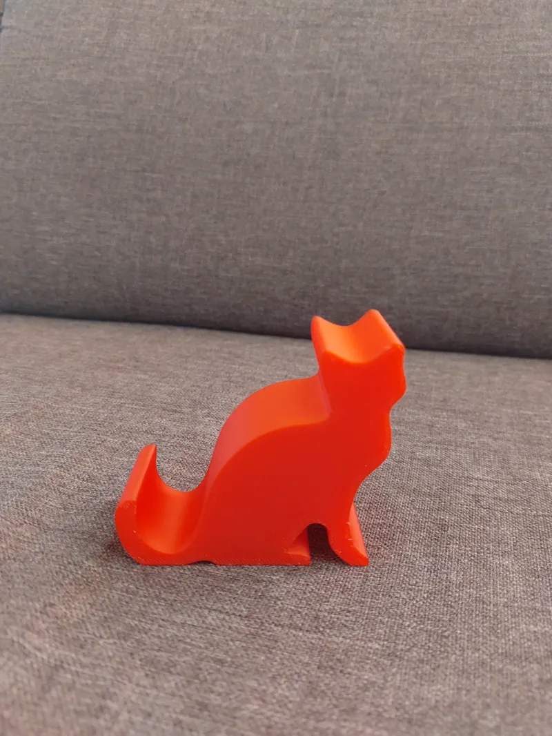 Cat phone holder