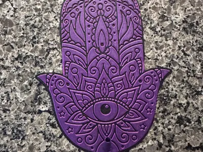 Hamsa Incense holder HueForge 
