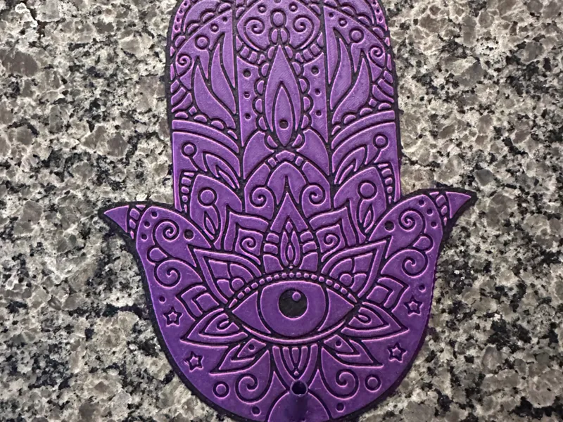 Hamsa Incense holder HueForge 