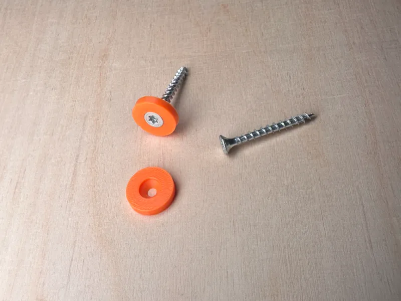 Adapter für Senkkopf- oder Halbrundkopf-Schrauben