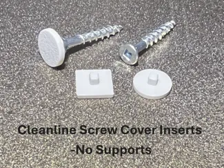 Screw Caps / Inserts For CleanLine Wall Shelves