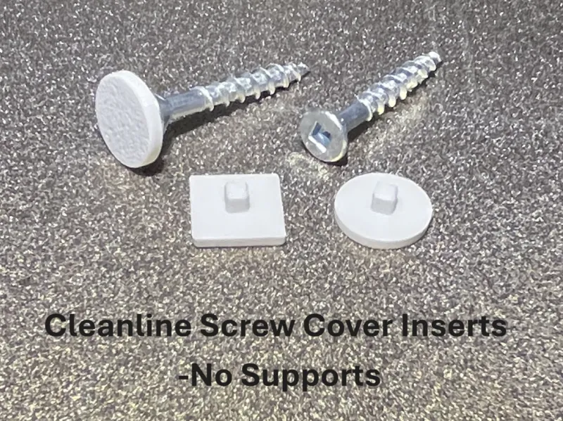 Screw Caps / Inserts For CleanLine Wall Shelves