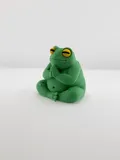Фигурка жаба в йога поза