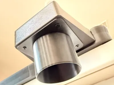Duct Adapter for Fnatr Riser 3 inch / 75 mm