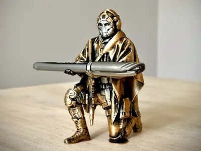 Modern Warfare Ghost Opeator Custom Pen Holder !