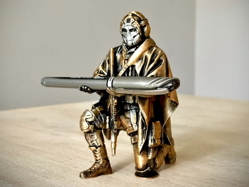 Modern Warfare Ghost Opeator Custom Pen Holder !