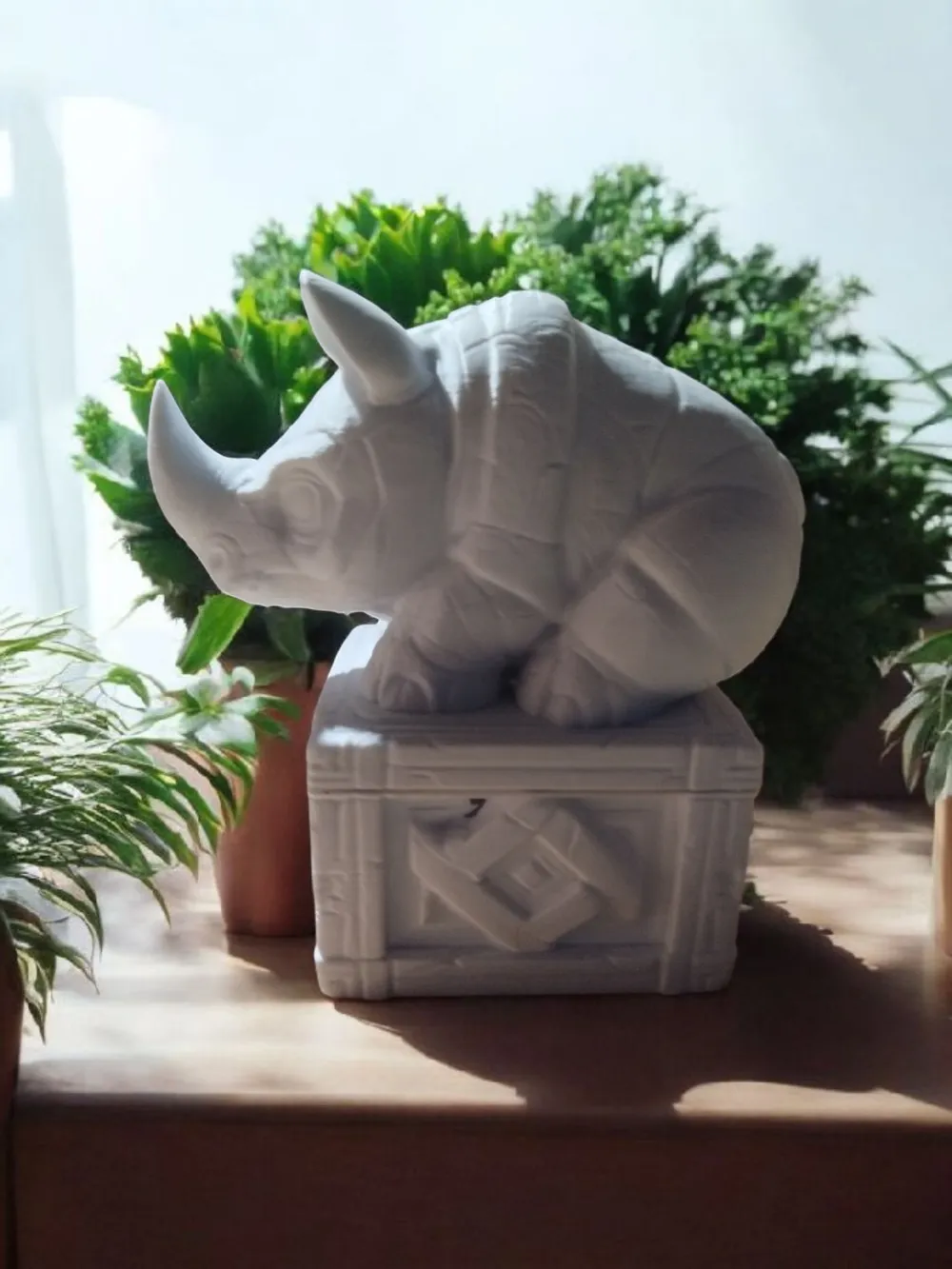 Rhino Secret Box - Free 3D Print Model - MakerWorld